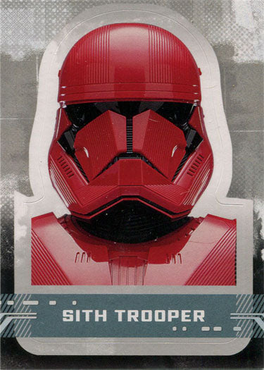 Star Wars Rise Skywalker Character Sticker Card CS-15 Sith Trooper