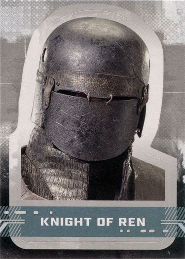Star Wars Rise Skywalker Character Sticker Card CS-18 Knight of Ren