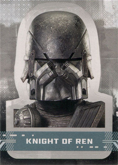 Star Wars Rise Skywalker Character Sticker Card CS-19 Knight of Ren