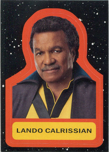 Star Wars Journey Rise Skywalker Sticker Card CS-4 Lando Calrissian