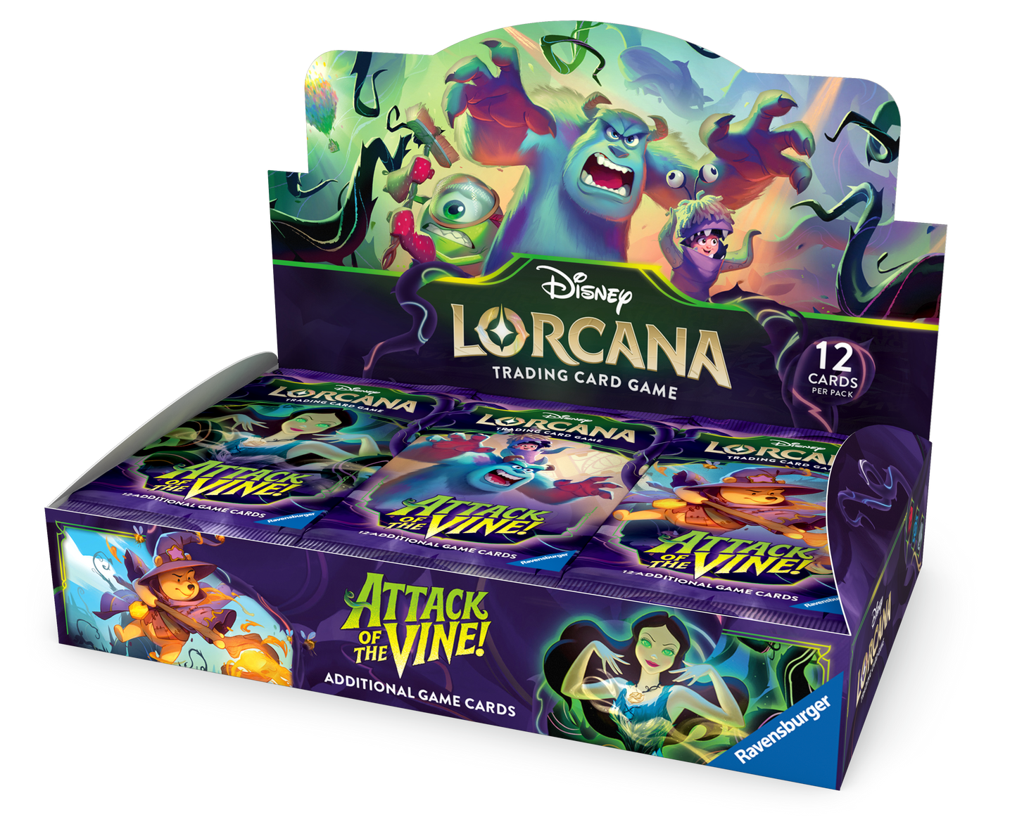 2026 Disney Lorcana Attack of the Vine Booster Box