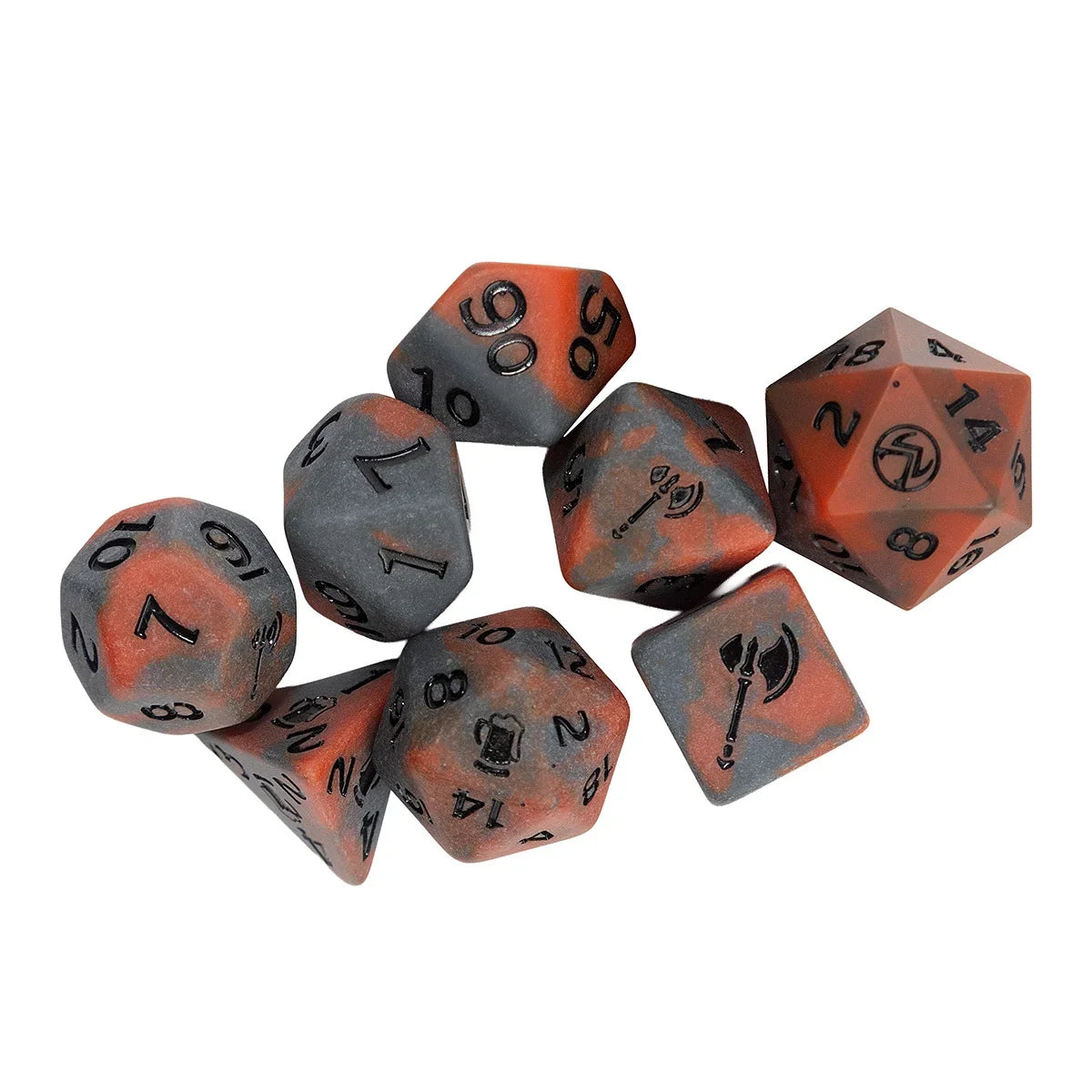 Sirius Dice: Critical Role Vox Machina Adventure Dice Set - Grog Strongjaw