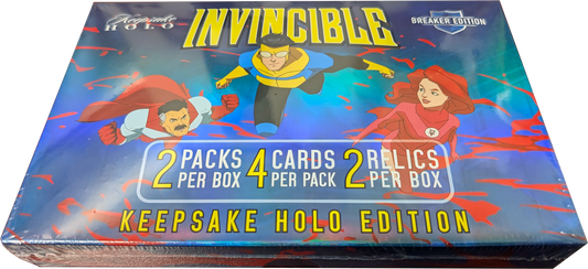 2025 Keepsake Invincible Season 1 Premiere Holo Breaker Edition Box