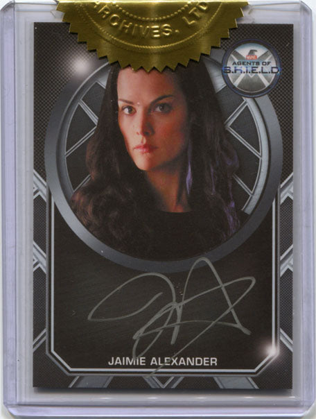 Marvel Agents of SHIELD Season 2 Autograph Card Jamie Alexander as Sif