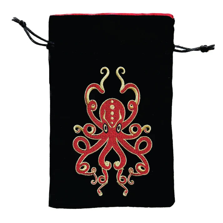 Black Oak Workshop RPG Dice Bag: Kraken Red