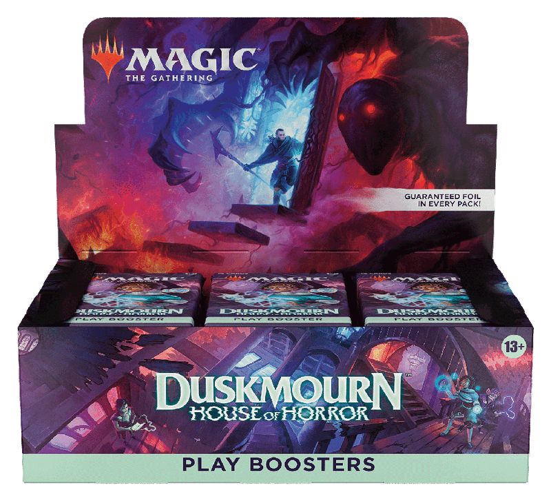 Magic: The Gathering MTG Duskmourn: House of Horror - Play Booster Display
