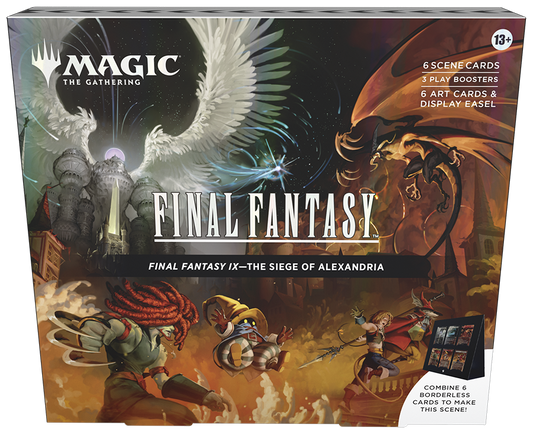 Magic MTG Final Fantasy Scene Box (The Siege of Alexandria)