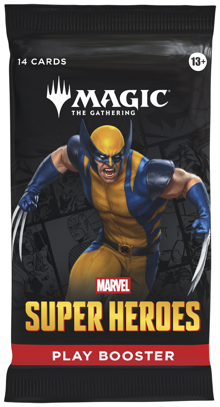 2026 Wizards Magic MTG Marvel Super Heroes Play Booster Pack