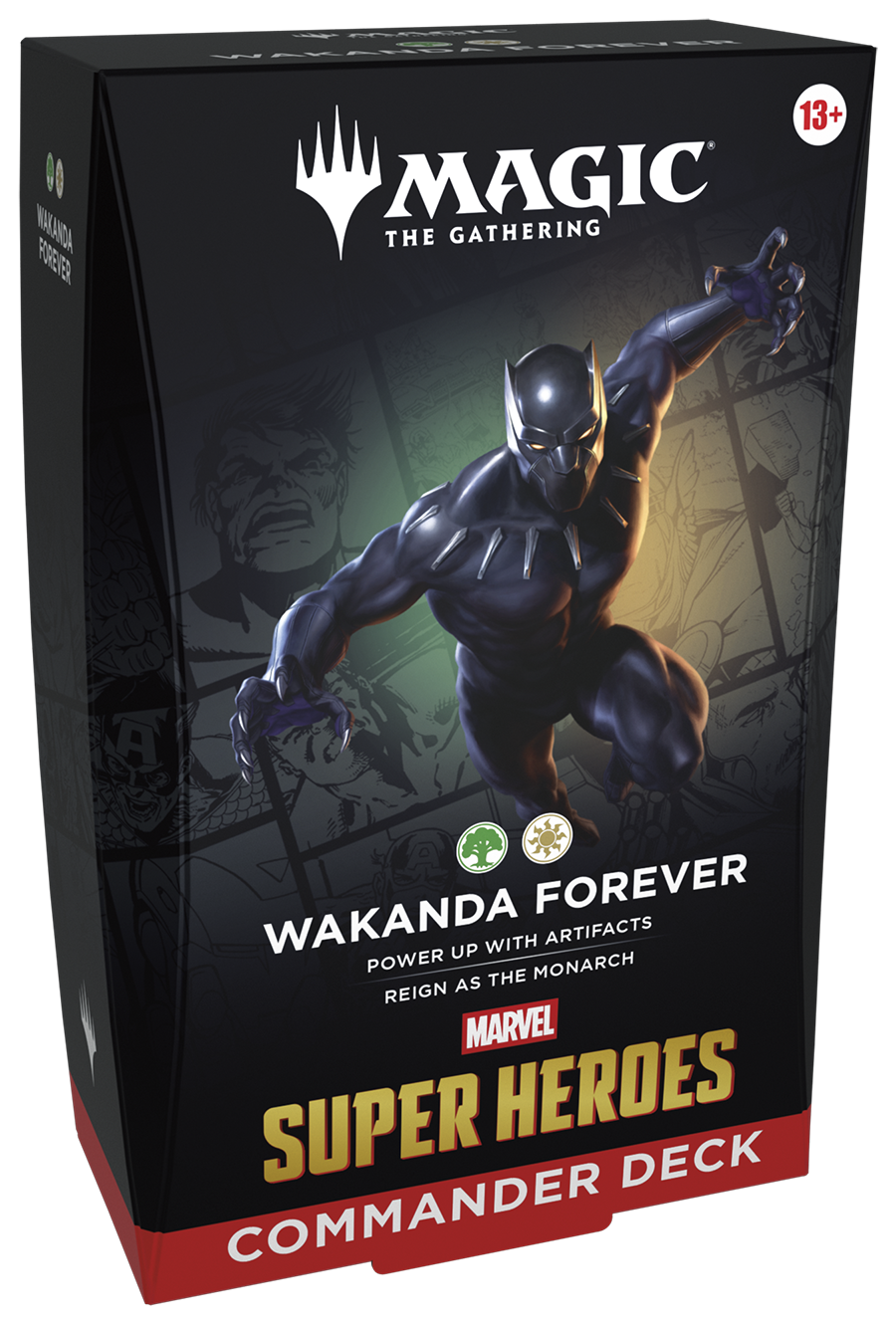 2026 Wizards Magic MTG Marvel Super Heroes Commander Deck Case