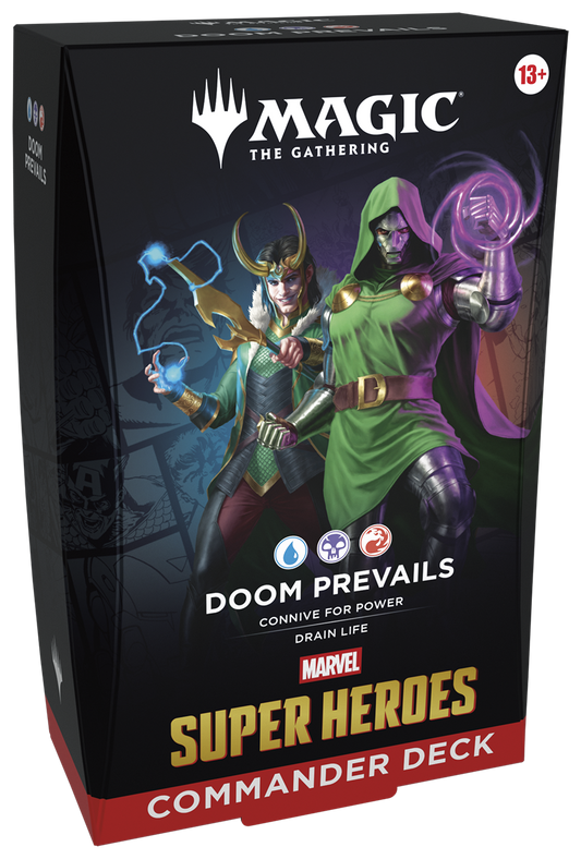 2026 Wizards Magic MTG Marvel Super Heroes Commander Deck Doom Prevails