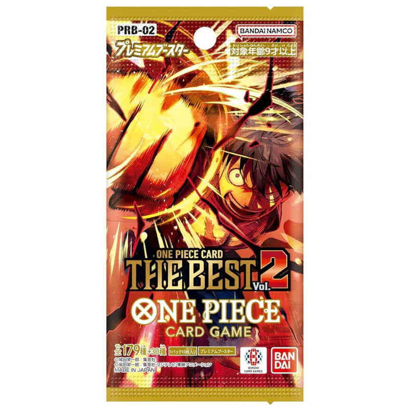 One Piece TCG: The Best Vol 2 (PRB-02) Japanese Booster Pack