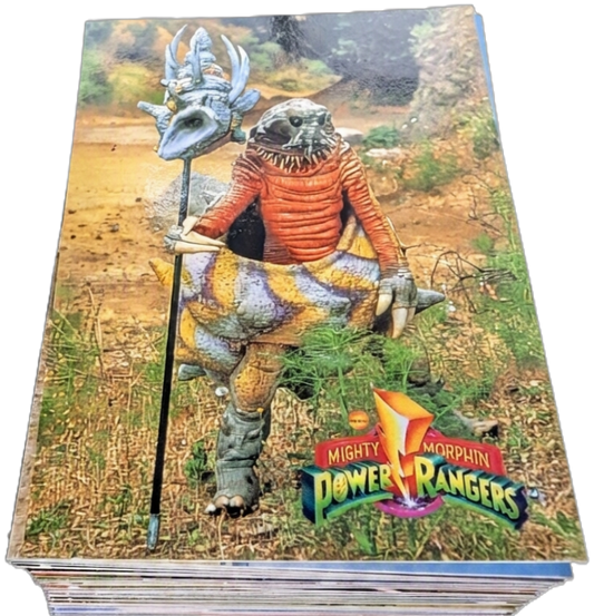 1994 Collect-a-Card Power Rangers New Season (Series 3) Hobby Edition 72 Card Set