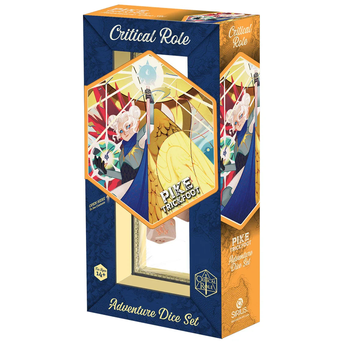 Sirius Dice: Critical Role Vox Machina Adventure Dice Set - Pike Trickfoot