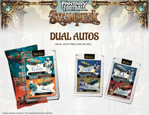 2026 Wild Card Fantasy Football: Steampunk Hobby Box | Columbia Sports Cards