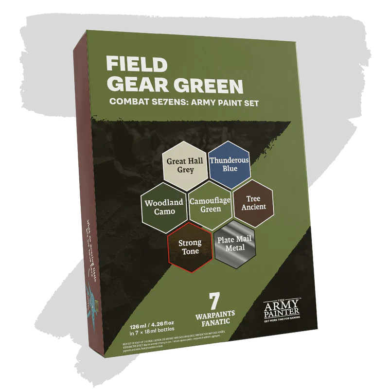 Army Painter Combat Se7ens: Field Gear Green
