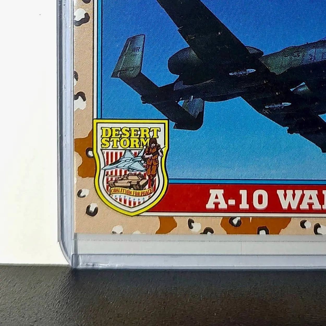 A-10 Warthog 1991 Topps Desert Storm #118 Card