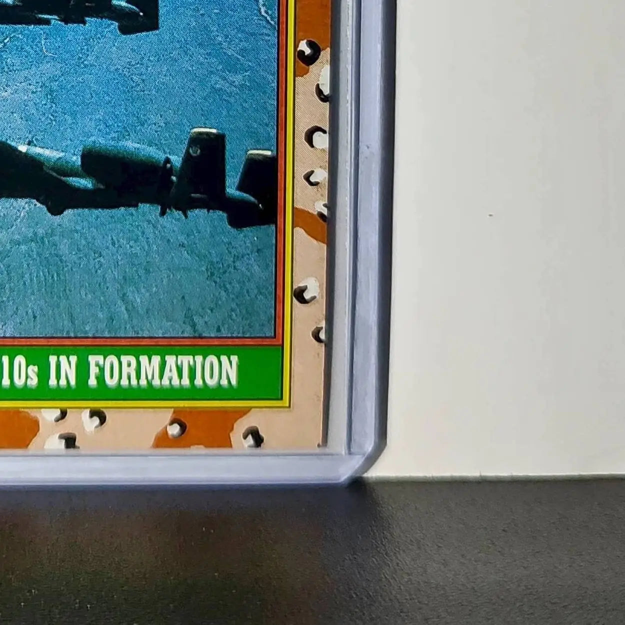 A-10s in Formation 1991 Topps Desert Storm #34 Card