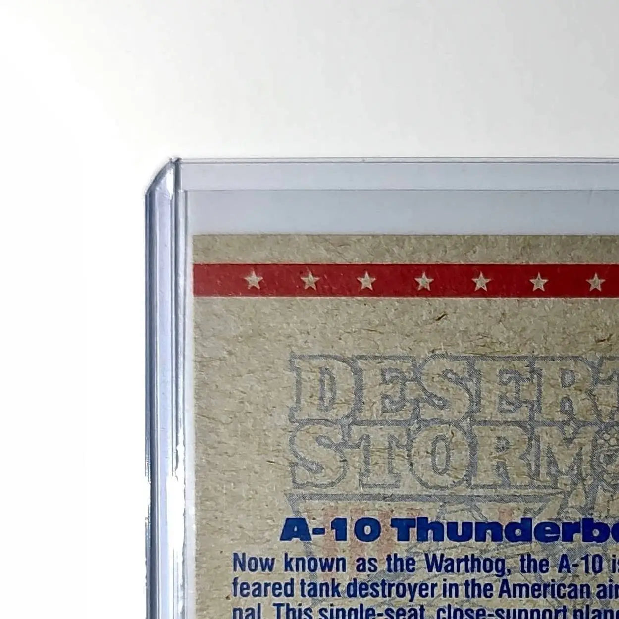 A-10s in Formation 1991 Topps Desert Storm #34 Card