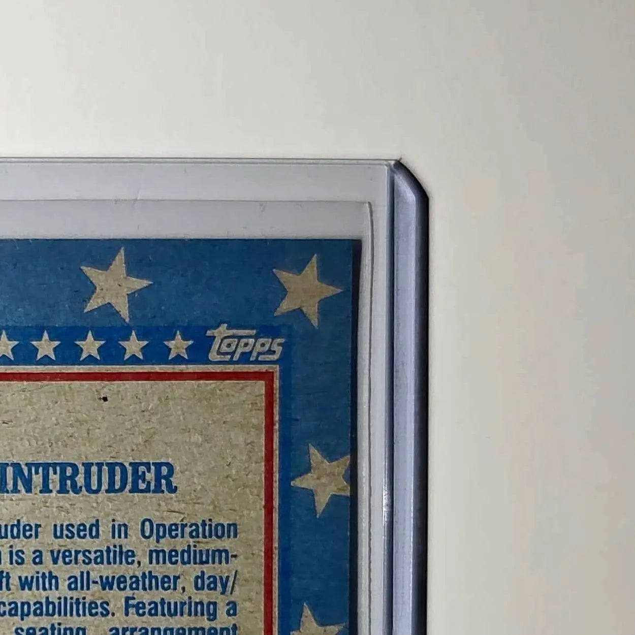 A-6 Intruder 1991 Topps Desert Storm #104 Card