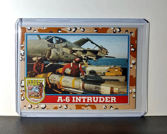 A-6 Intruder 1991 Topps Desert Storm #104 Card