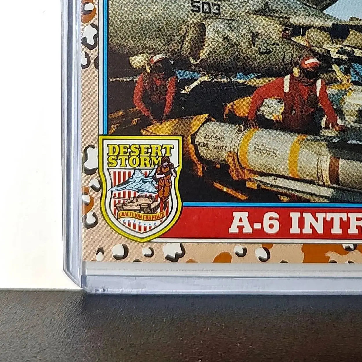 A-6 Intruder 1991 Topps Desert Storm #104 Card