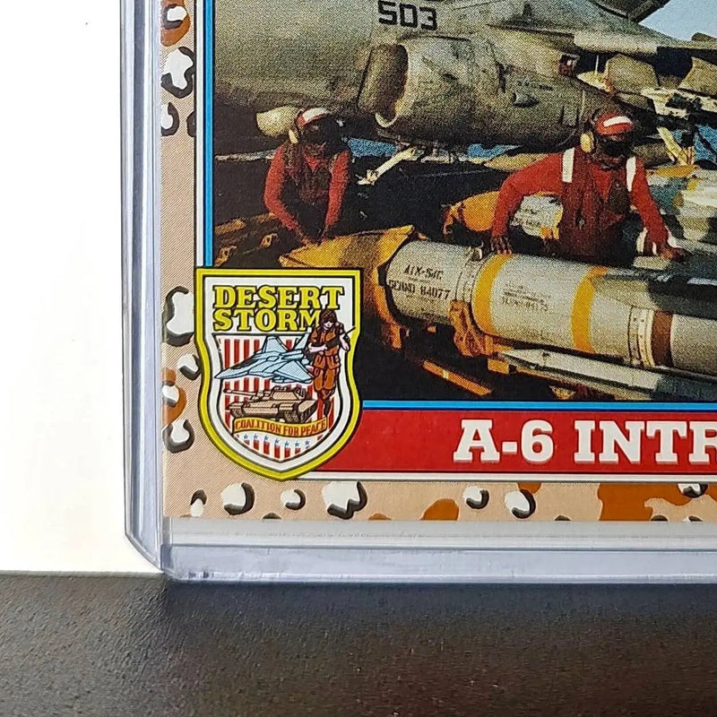A-6 Intruder 1991 Topps Desert Storm #104 Card