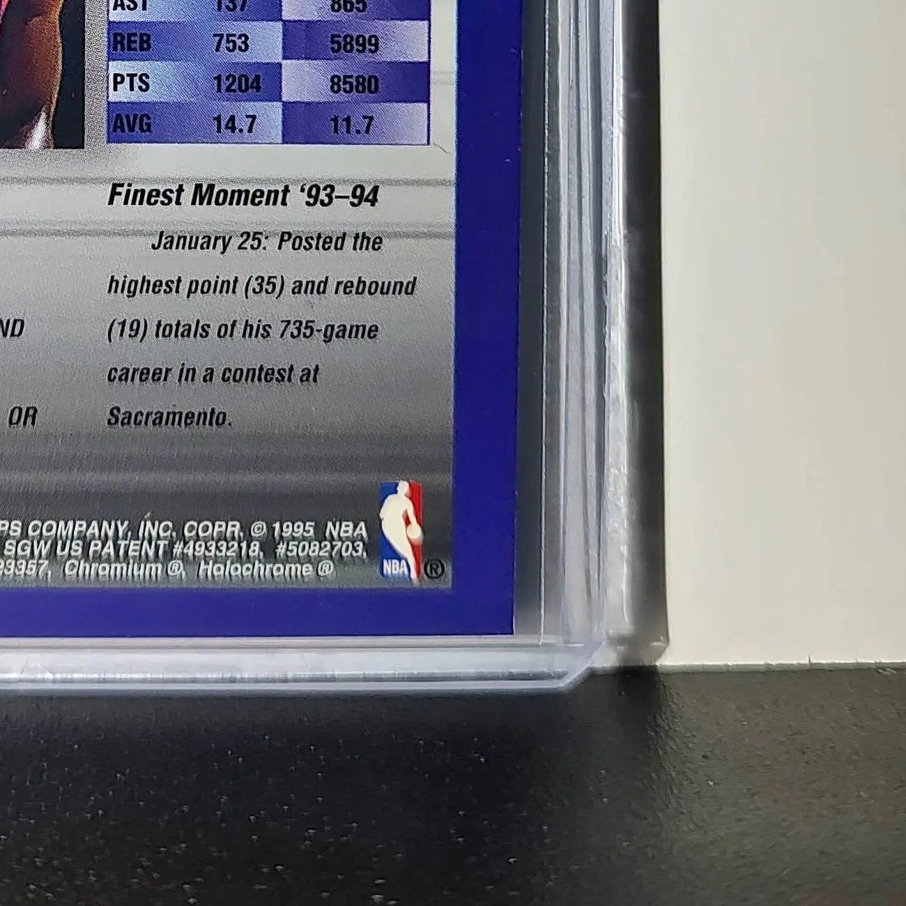 A.C. Green 1994-95 Topps Finest #269 Basketball Card