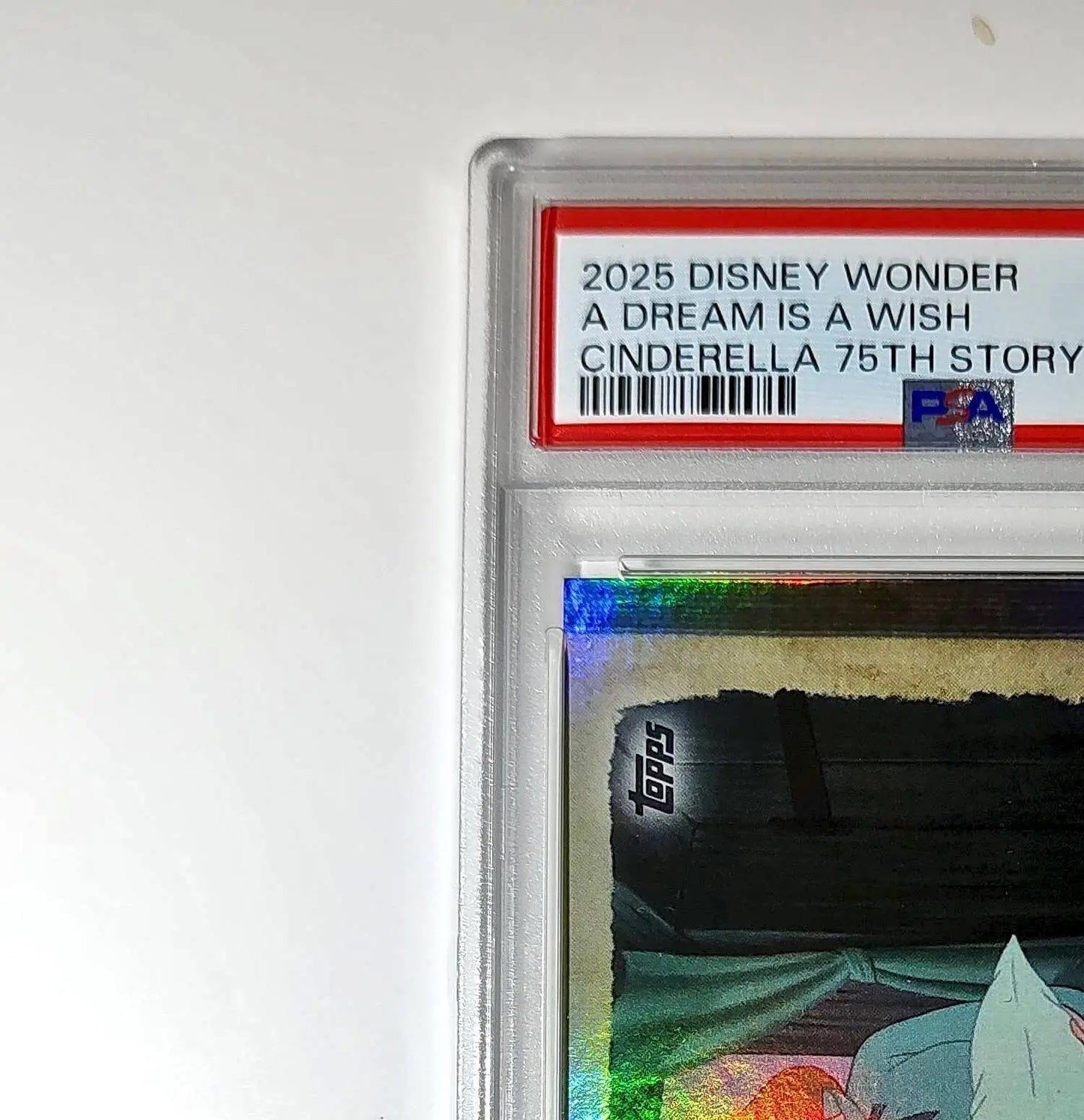 A dream is a wish your heart makes 2025 Topps Disney #C75-2 Cinderella PSA 9 - Non-Sports Card Single