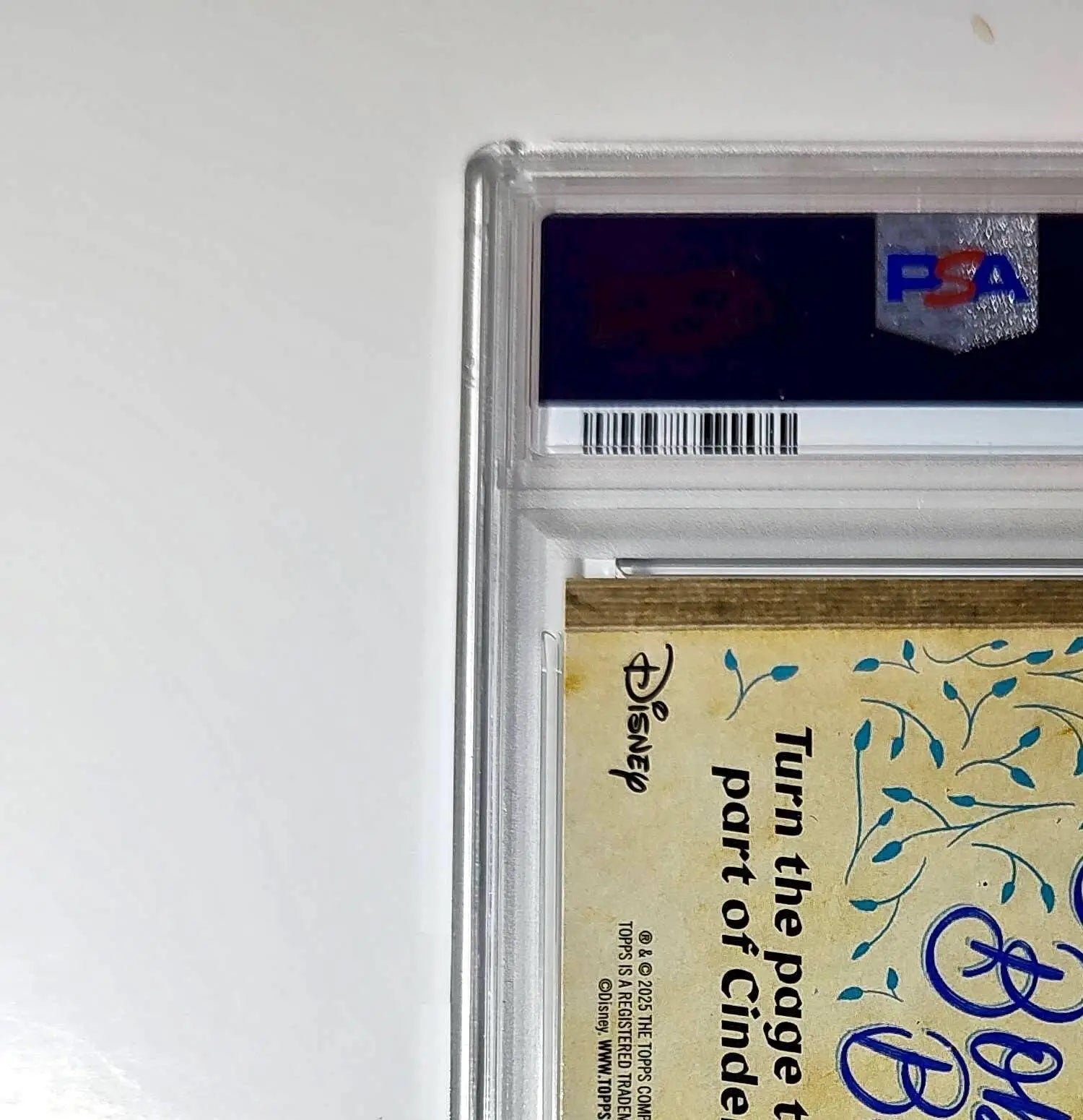 A dream is a wish your heart makes 2025 Topps Disney #C75-2 Cinderella PSA 9 - Non-Sports Card Single