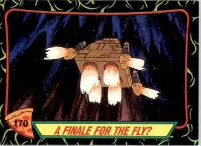 A Finale for the Fly? - 1989 Topps Teenage Mutant Ninja Turtles - #170 - Non-Sports Card Single