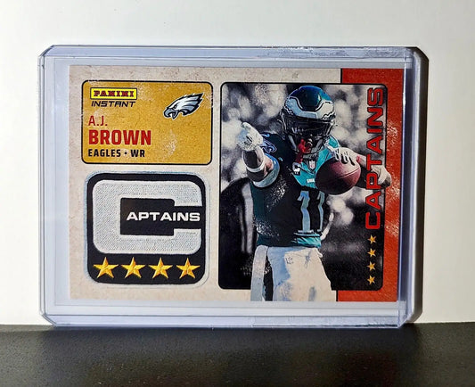 A.J. Brown 2024 Panini Captains NFL #39 Card Philadelphia Eagles 1/351 - Football Card Single