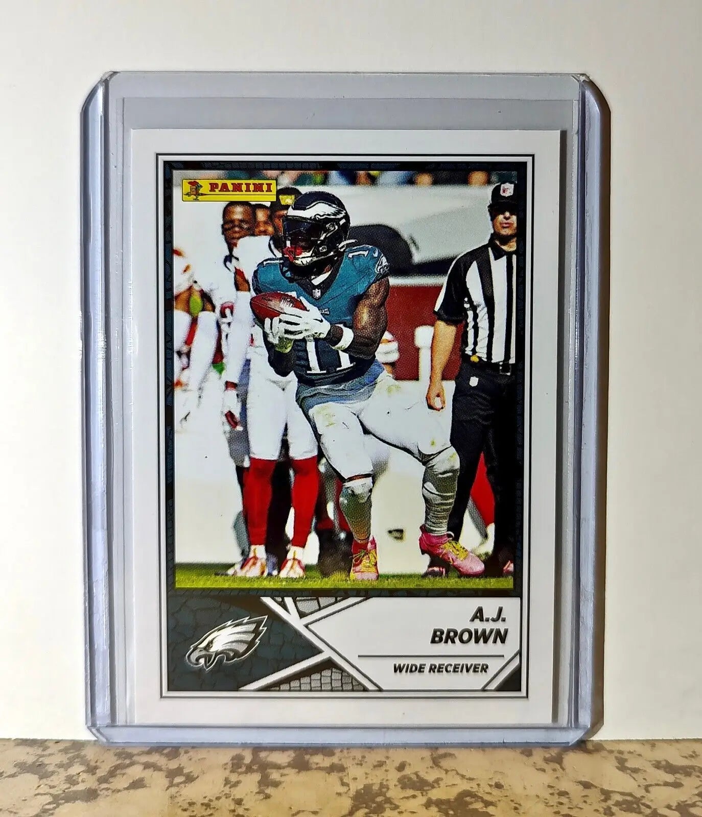 A.J. Brown 2024 Panini NFL #33 Sticker Card Philadelphia Eagles - Football Card Single