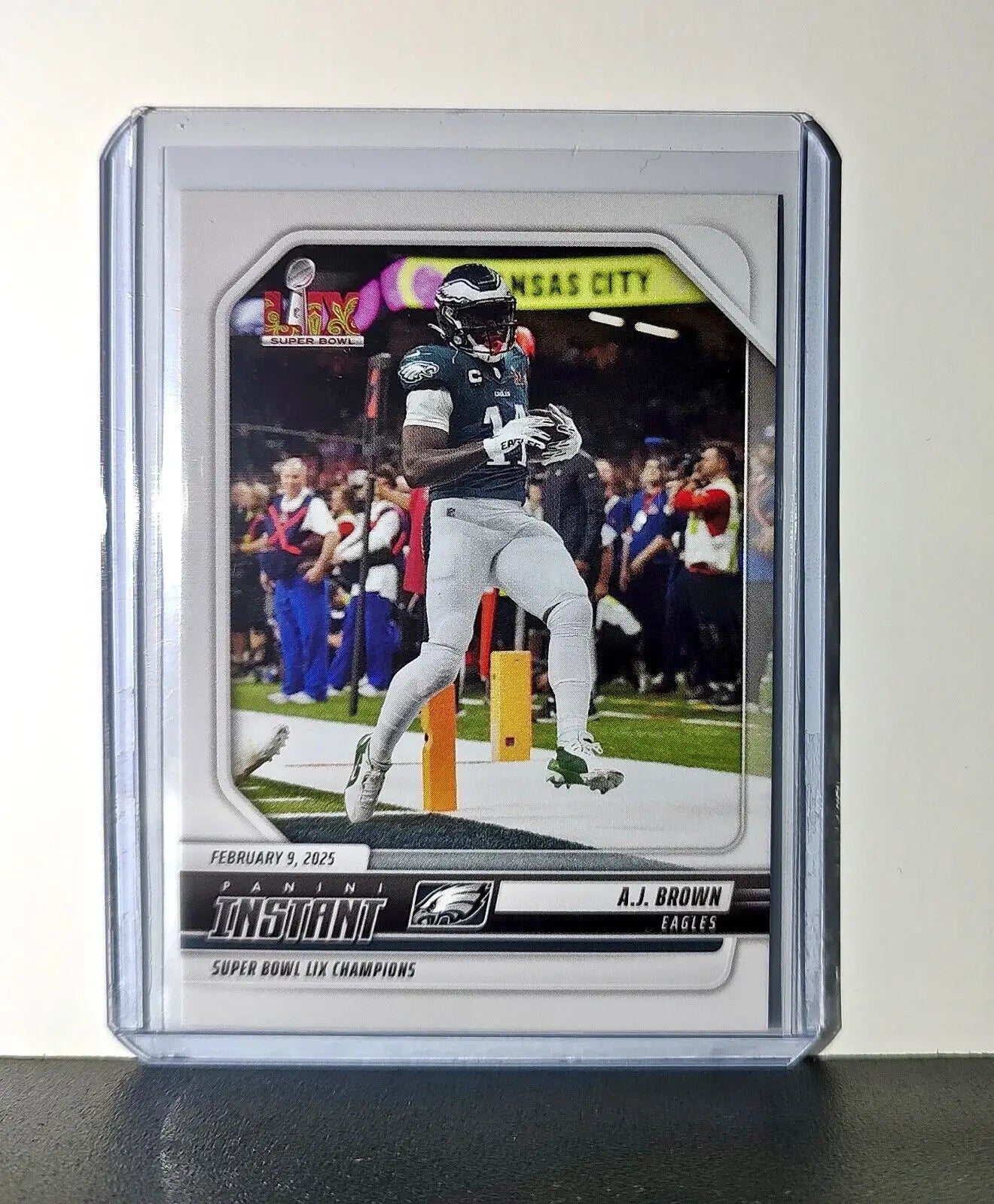 A.J. Brown 2024 Panini Super Bowl LIX Champions NFL #5 Football Card Eagles - Football Card Single