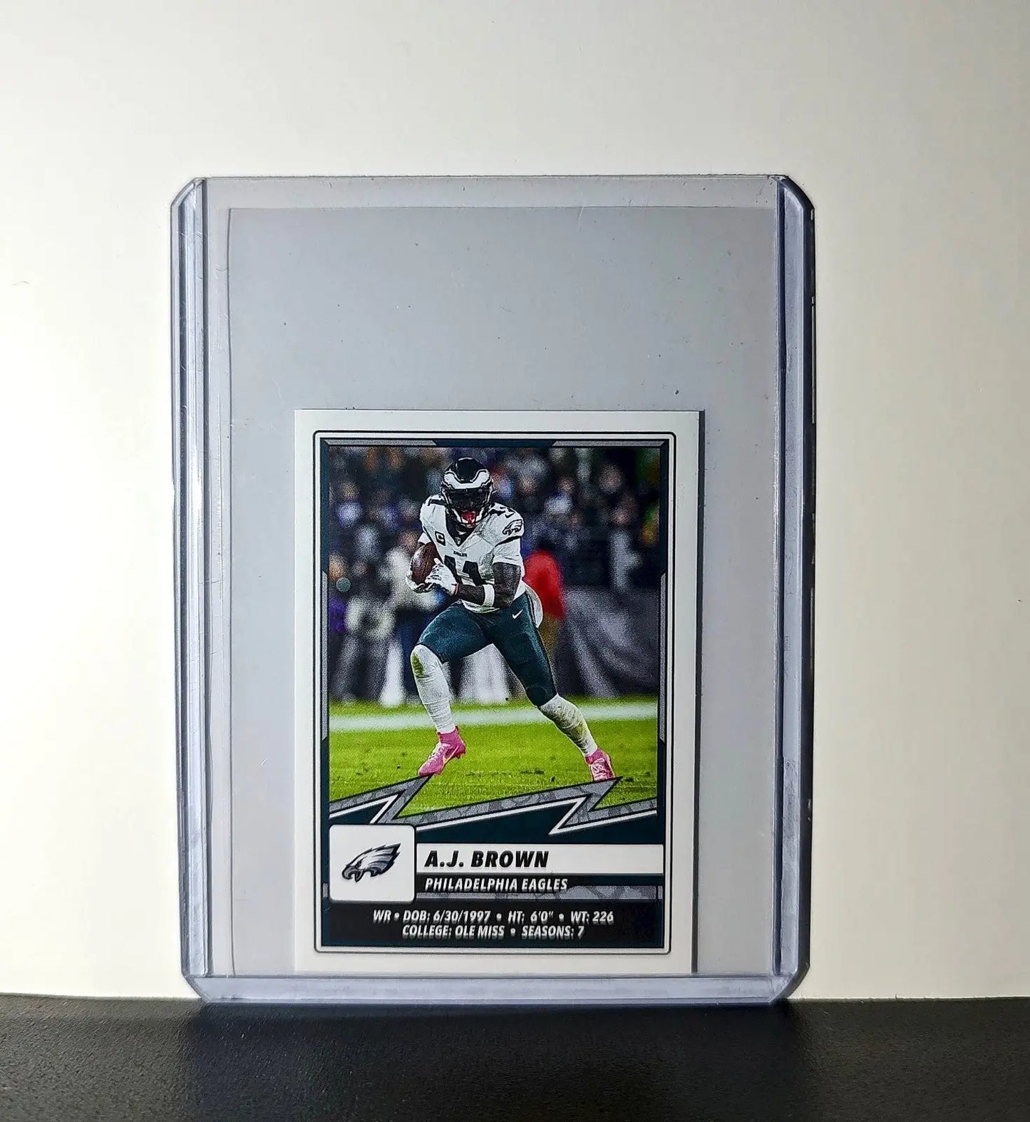 A.J. Brown 2025 Panini NFL #330 Sticker Philadelphia Eagles