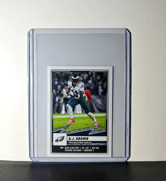 A.J. Brown 2025 Panini NFL #330 Sticker Philadelphia Eagles