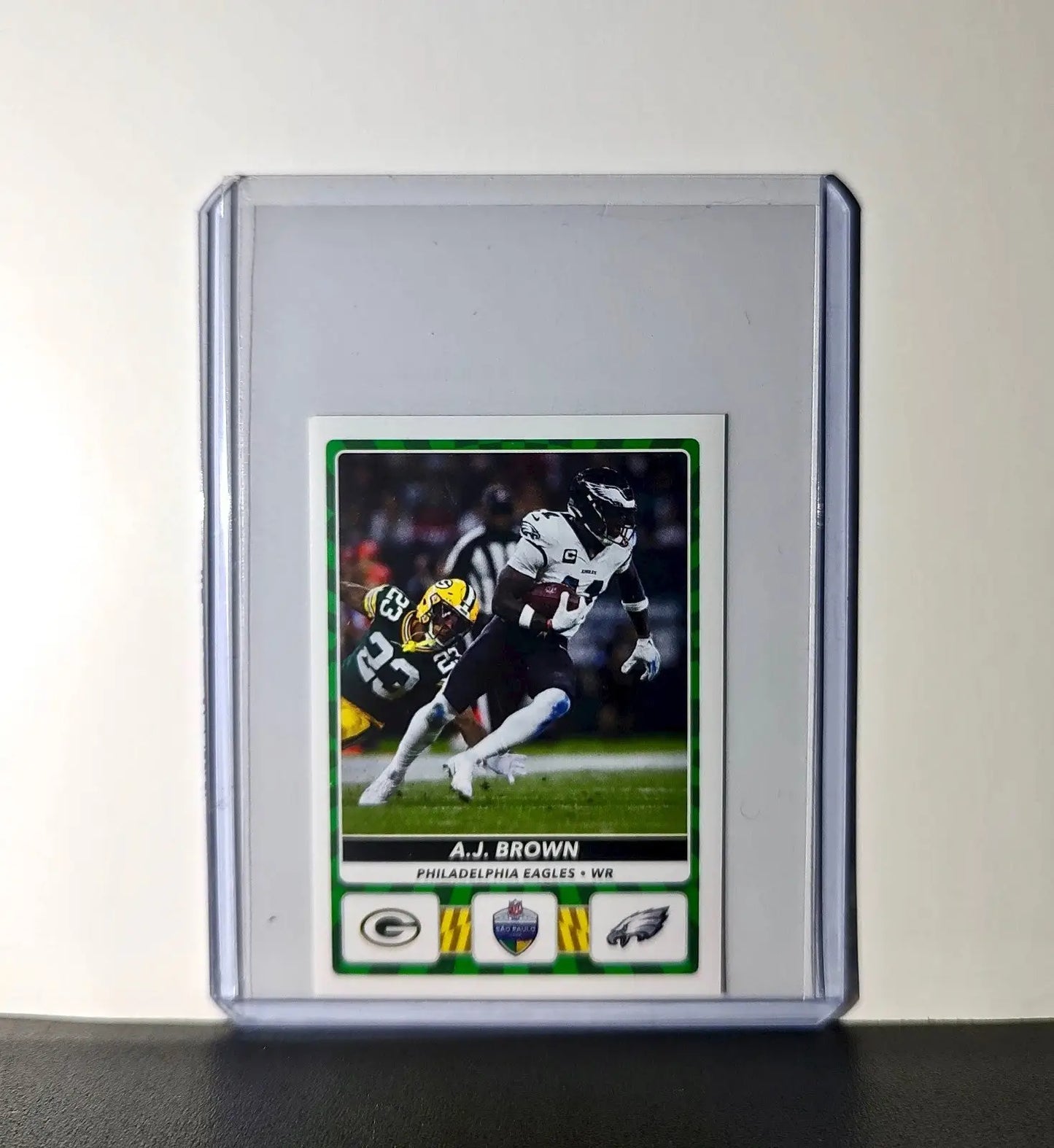 A.J. Brown 2025 Panini NFL #4 São Paulo Game Sticker - Other