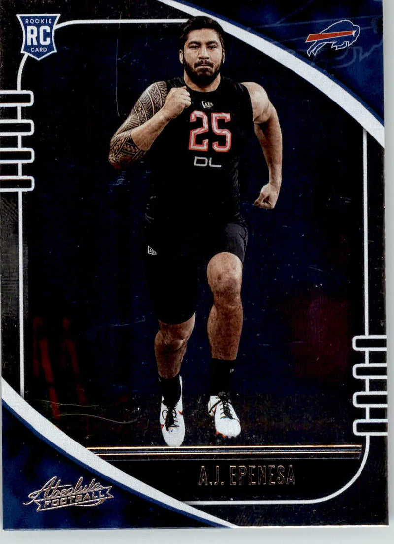A.J. Epenesa - 2020 Panini Absolute - #101 - RC Retail Football