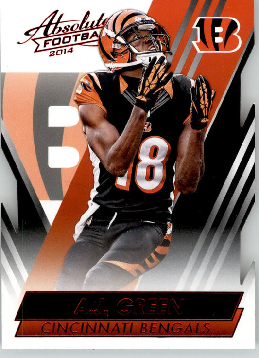 A.J. Green - 2014 Panini Absolute - #5 - Retail Red Football - Football Card Single