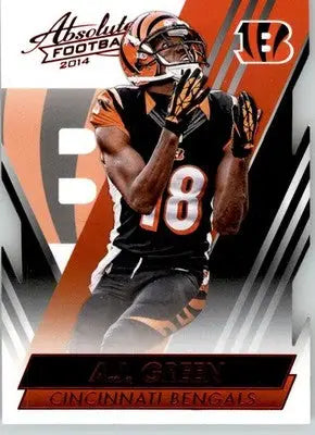 A.J. Green - 2014 Panini Absolute - #5 - Retail Red Football - Football Card Single