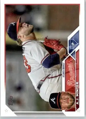 A.J. Minter - 2023 Topps - #159 - Baseball - Baseball Card Single