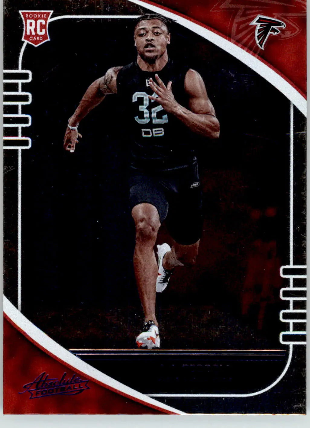A.J. Terrell - 2020 Panini Absolute - #102 - Blue Rookie Football - Football Card Single