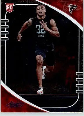 A.J. Terrell - 2020 Panini Absolute - #102 - Blue Rookie Football - Football Card Single