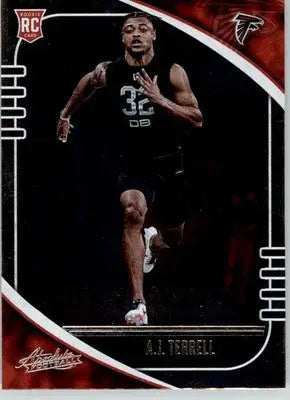 A.J. Terrell - 2020 Panini Absolute - #102 - RC Retail Football - Football Card Single