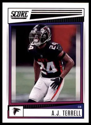 A.J. Terrell 2022 Score #43 Atlanta Falcons - Football Card Single