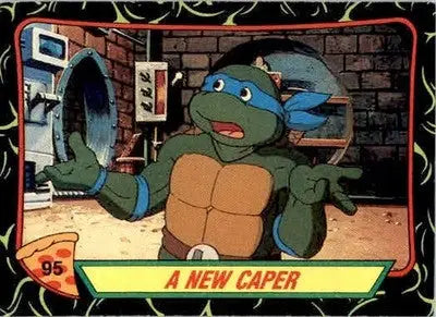 A New Caper - 1989 Topps Teenage Mutant Ninja Turtles - #95 - Non_sport - Non-Sports Card Single