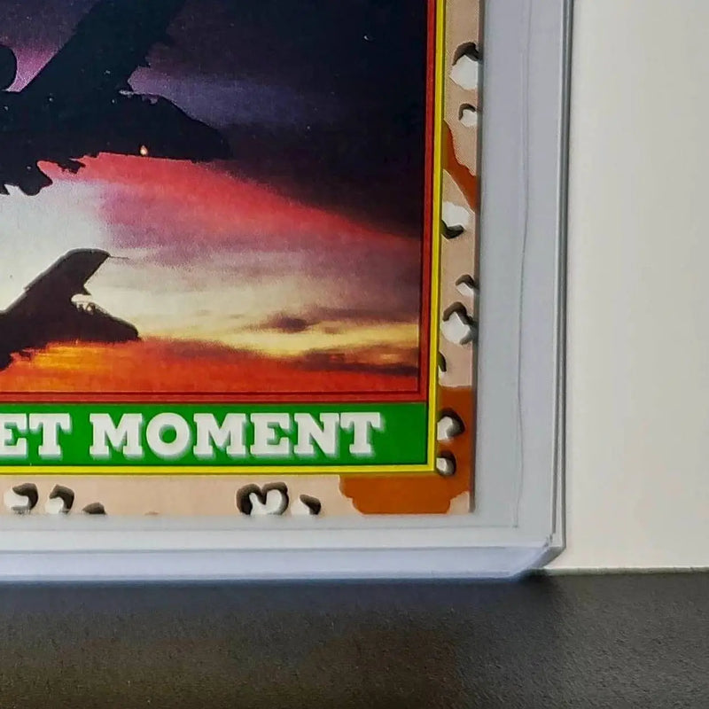 A Quiet Moment 1991 Topps Desert Storm #85 Card