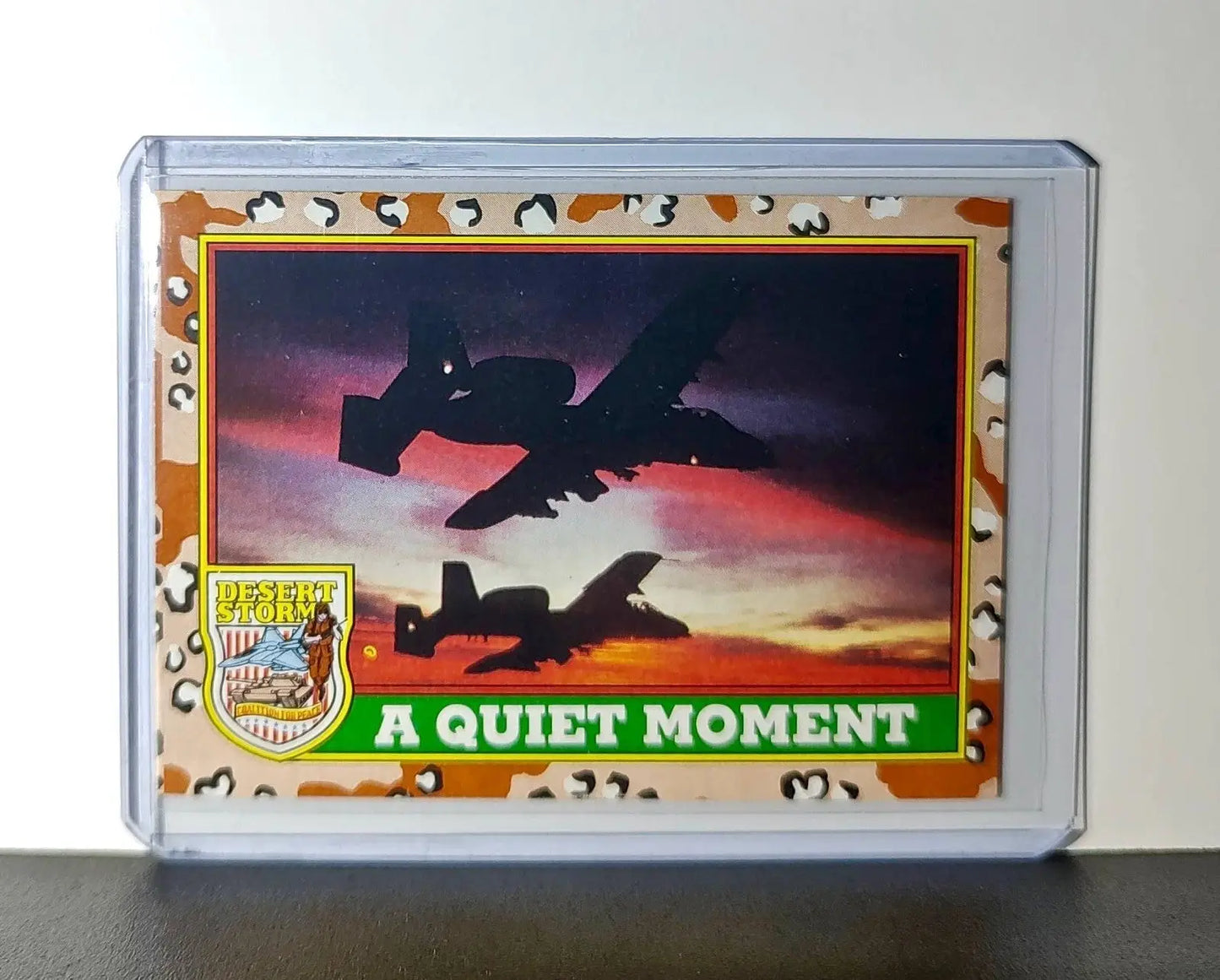 A Quiet Moment 1991 Topps Desert Storm #85 Card - Non-Sports Card Single