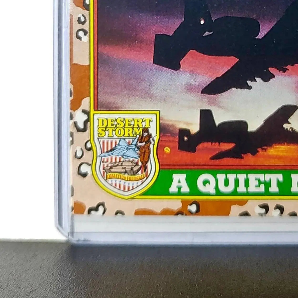 A Quiet Moment 1991 Topps Desert Storm #85 Card - Non-Sports Card Single