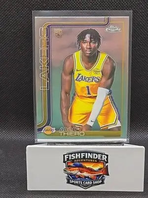 2025-26 Topps Chrome - Adou Thiero #286 (RC) - Basketball Card Single