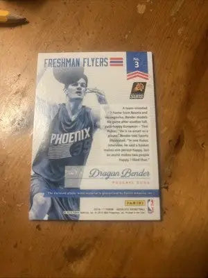 A72,630 - 2016-17 Absolute Freshman Flyer Jumbo Jerseys #3 Dragan Bender/75 - Basketball Card Single